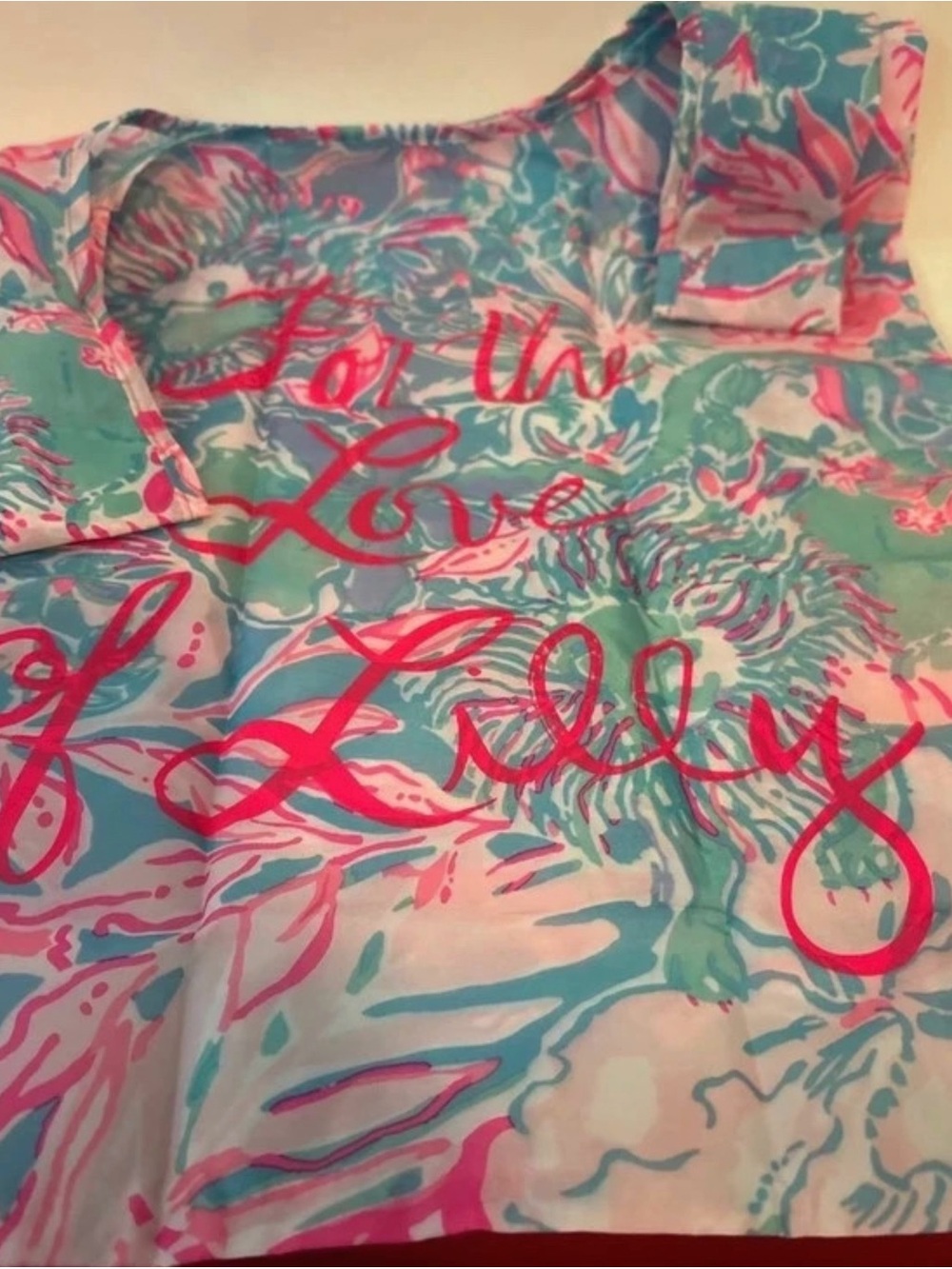 Viva la Lilly Packable Reusable Shopper Tote